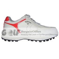 Callaway Women's Golf Shoes White/Scarlet