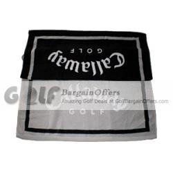 Callaway golf towel black/grey