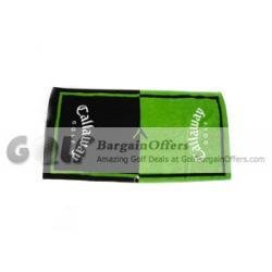 Callaway golf towel black/brilliant green