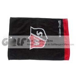 Wilson golf towel black