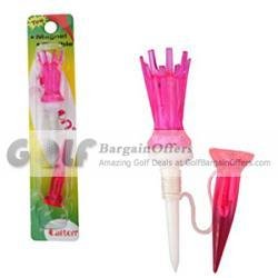 Golf Flower Rubber Tees - 2 3/4 100Pack