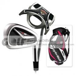 TaylorMade Golf Bag+R9 Irons 4-9PAS+Putter
