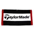 TaylorMade golf towel black/white/red
