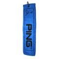 Ping golf towel blue