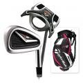 TaylorMade Golf Bag+R9 Irons 4-9PAS+Putt...