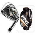 Ping Golf Bag #101+TaylorMade 2009 r7 CGB Max Irons 3-9PS