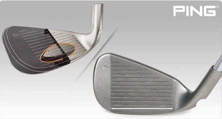 club head of Ping G10 Irons