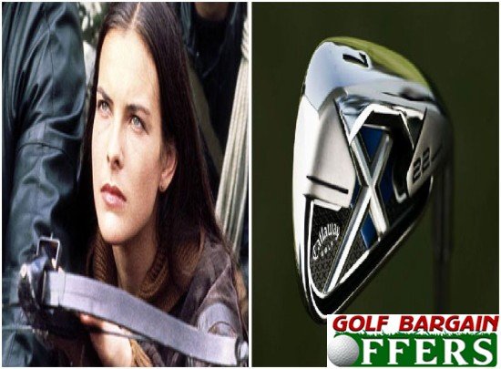Bond girl V.S. hot golf clubs