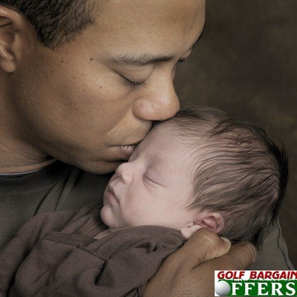Woods' kiss